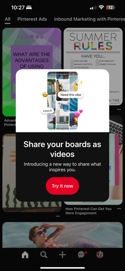 How to Share Pinterest Boards on Instagram